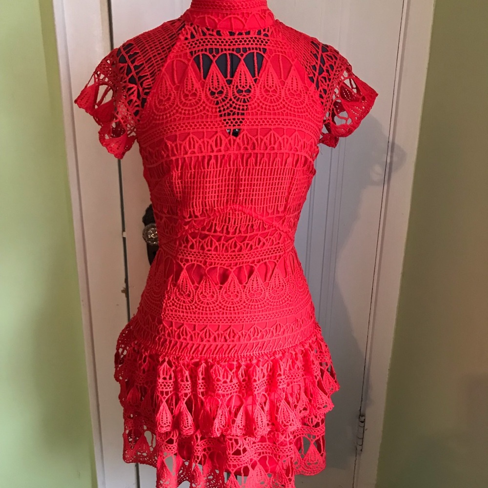 Lace dress by Pretty Little Things